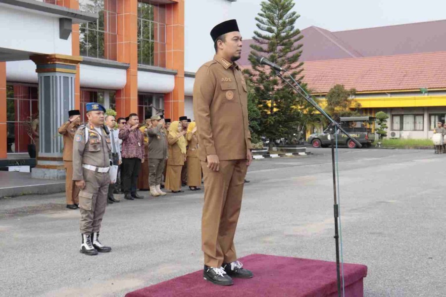 Apel Perdana Pasca Idulfitri, Bupati Inhu Sampaikan Arahan Presiden