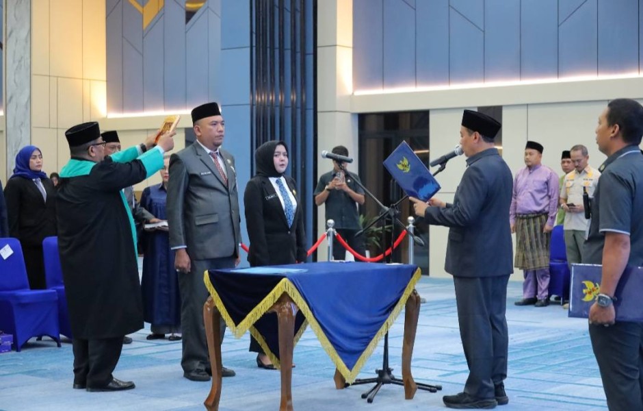 Berikut Nama Pejabat Eselon III dan IV yang Baru Dilantik Pemerintah Pekanbaru