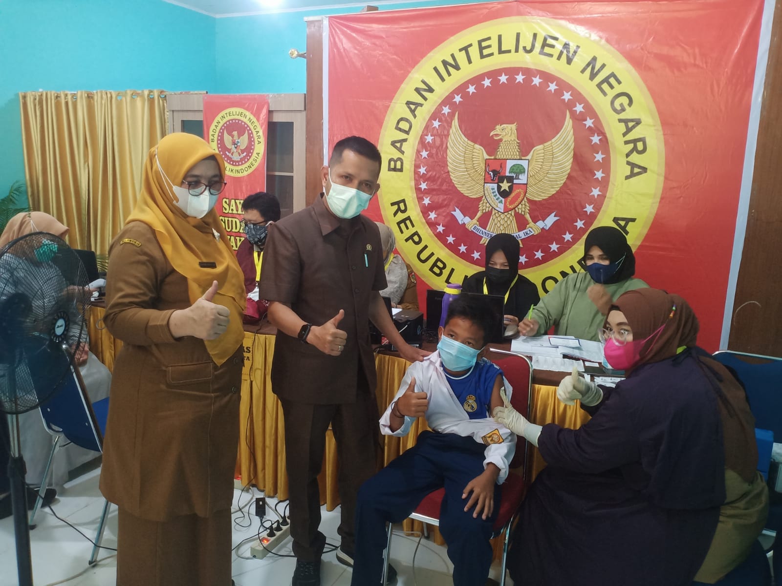 DPRD Pekanbaru Apresiasi BIN Riau Lakukan Vaksinasi