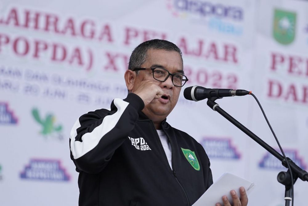 Melalui POPDA XV Riau, Wagubri Harap Lahir Atlet Berbakat