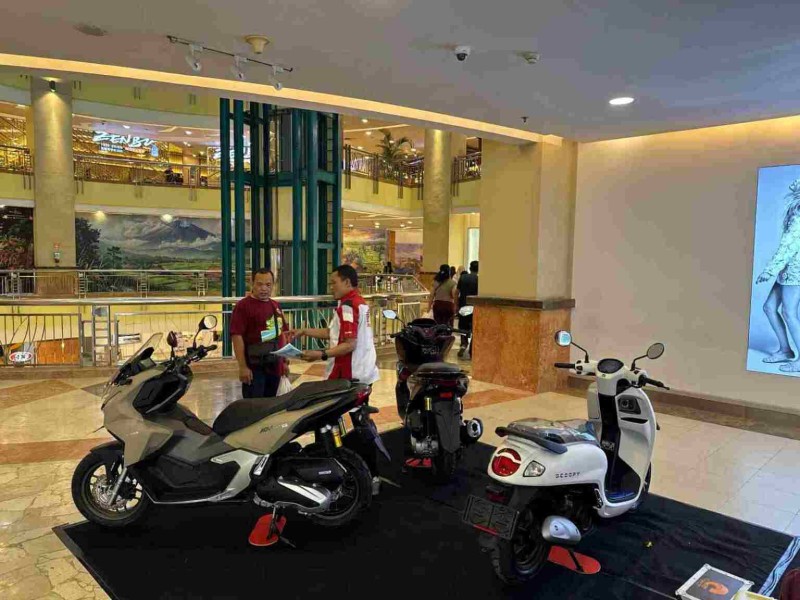 Pameran Honda at Family Day di Mal SKA Sukses