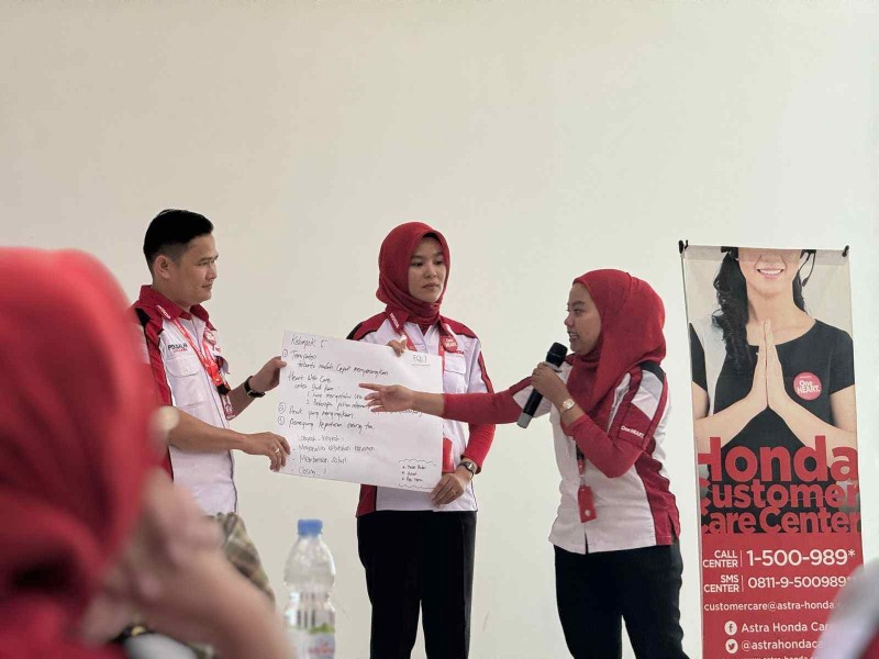 CDN Riau Gelar Kontes Layanan Honda Regional Riau