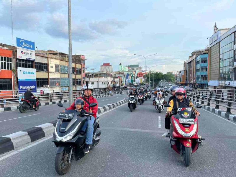 Capella Honda Riau Ajak Komunitas PCX160 Pererat Hubungan Ayah dan Anak Lewat Bikers Playland