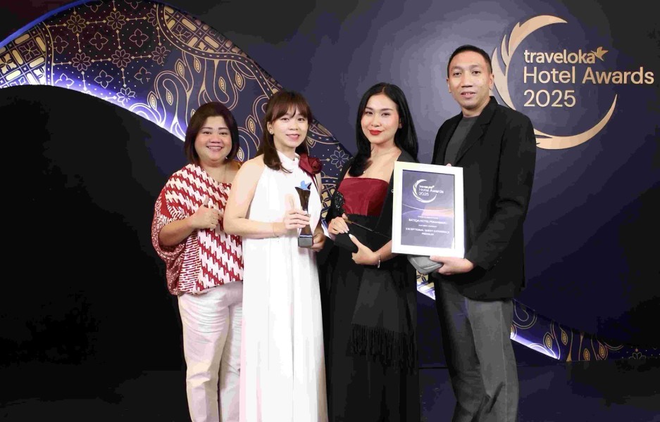 BATIQA Hotel Pekanbaru Raih Penghargaan di Traveloka Awards 2025