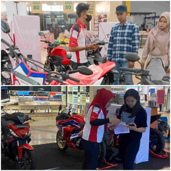 CDN Riau Sukses Gelar Honda Sport Motoshow di Dua Kota