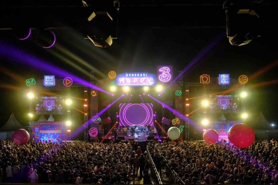 Generasi Happy dari Tri Kembali Hadir Ajak Anak Muda Indonesia Wujudkan Pensi Impian Bareng Idola