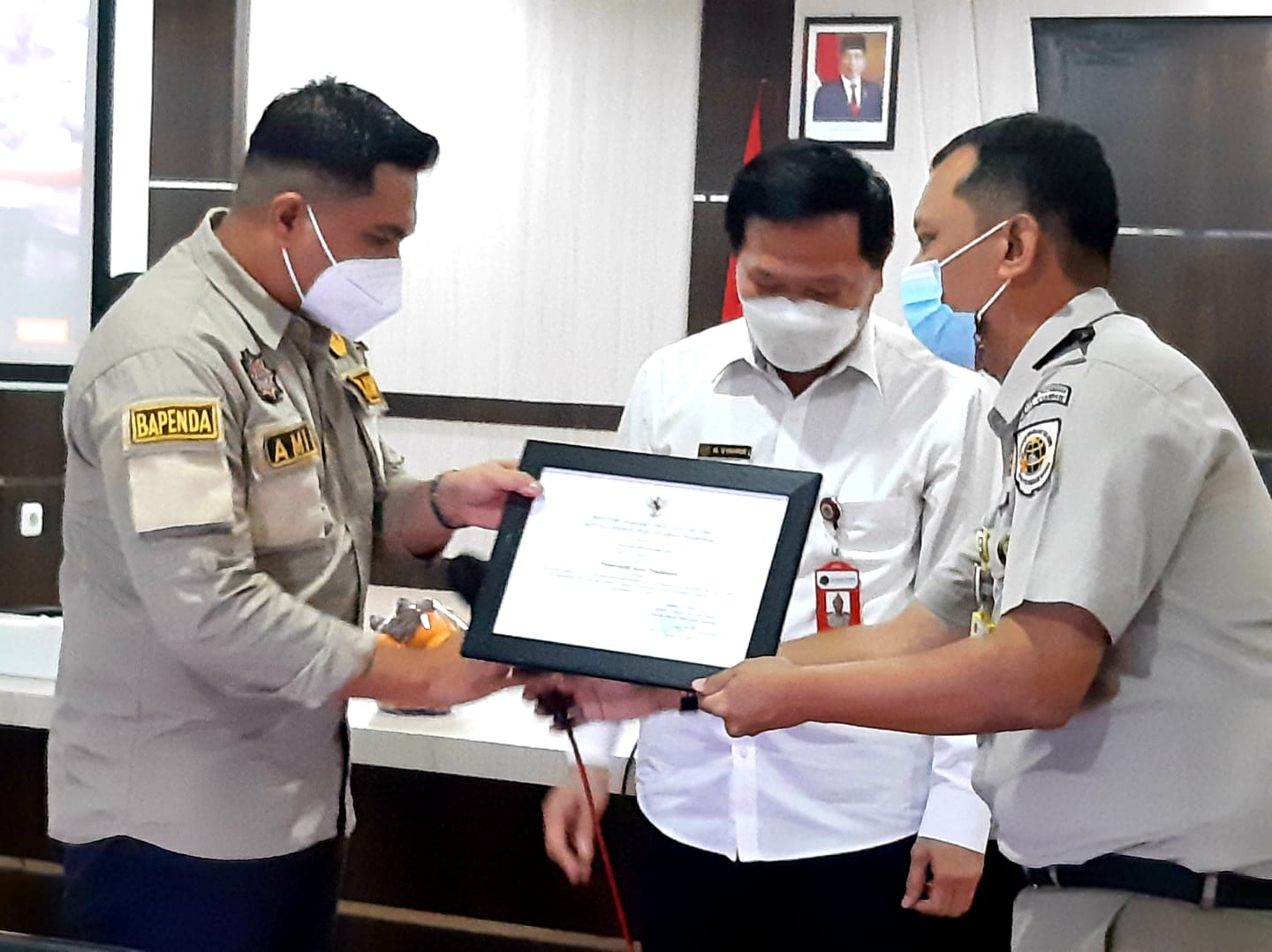 Pemko Pekanbaru Raih Penghargaan Kementerian ATR/BPN