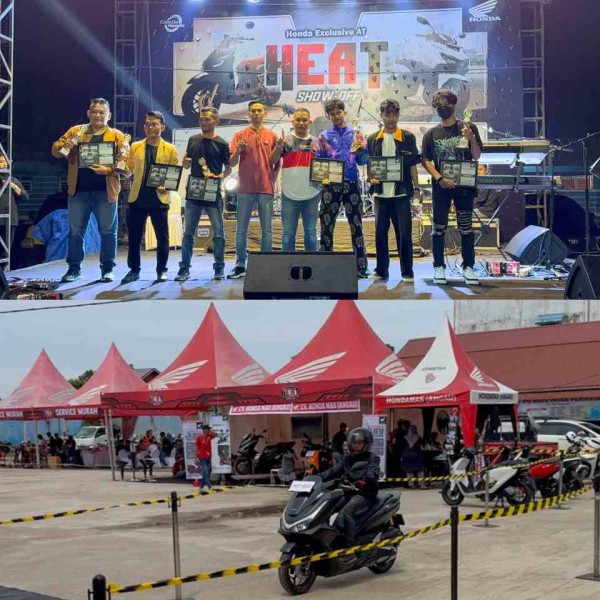 Pameran Honda Exclusive At HEAT di Tembilahan Sukses