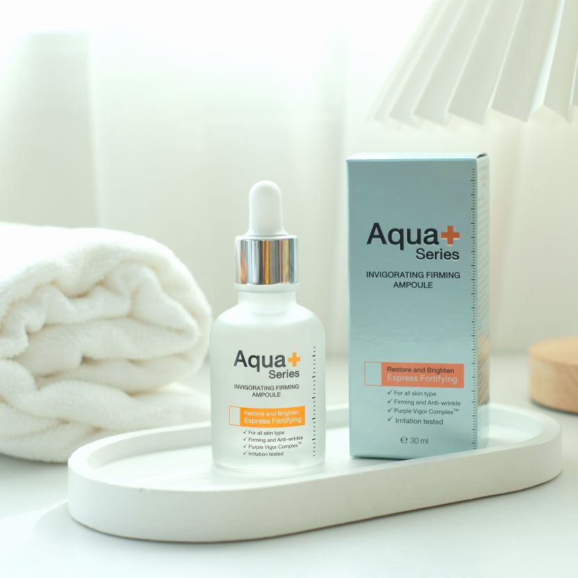 Aqua+ Series Luncurkan Invigorating Firming Ampoule solusi Peremajaan Kulit Wajah