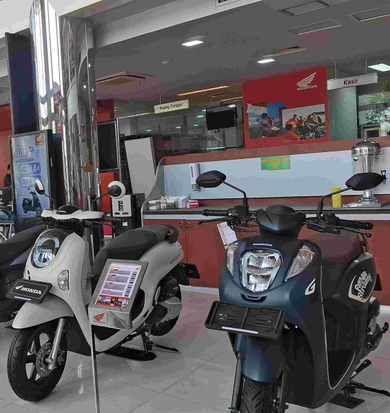 Tren Penjualan Sepeda Motor Honda di Riau, Matic Masih Mendominasi