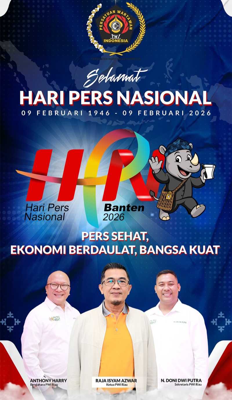 Ratusan Wartawan Riau Ramaikan HPN 2026 di Banten