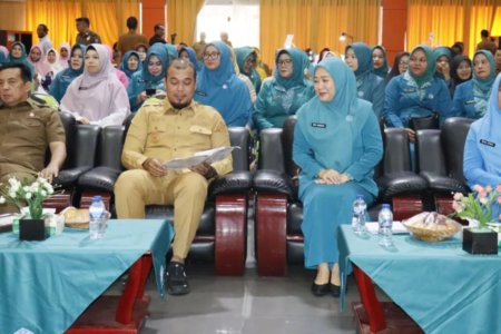 Ketua Tim TP PKK Suci Rahmiani Lantik TP PKK Kecamatan se-Inhu, Bunda PAUD dan Literasi Dikukuhkan