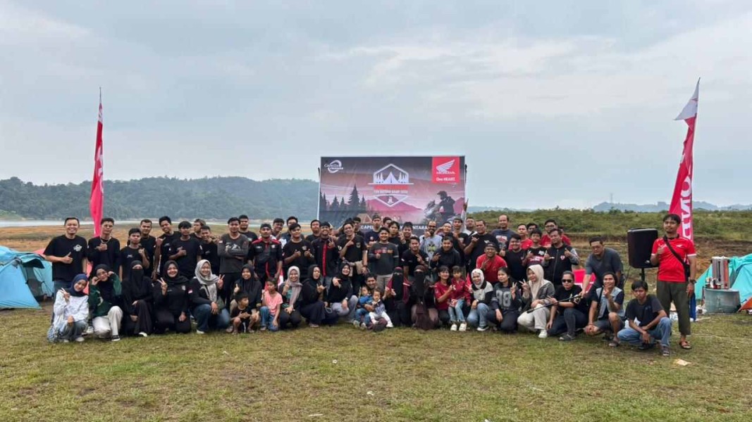 CDN Riau Ajak Komunitas Honda Bikers Pekanbaru Camping 2026