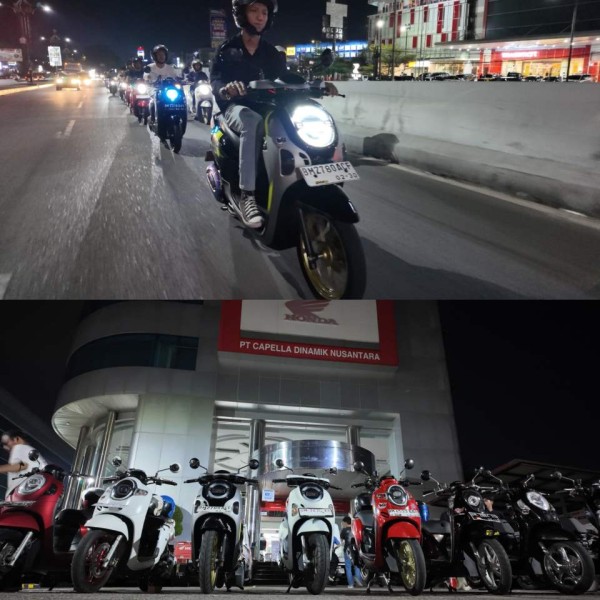 Gelar Scoopy Veloreativity, Capella Honda Edukasi Keselamatan Berkendara