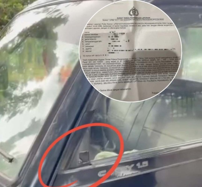 Preman Berkedok Jukir Diduga Resahkan Pengunjung RSUD Arifin Achmad, Korban Mengaku Spion Mobil Dirusak