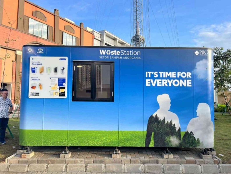 Waste Stasion Sudah Beroperasi di Pekanbaru, Warga Bisa Tukar Sampah Jadi Rupiah