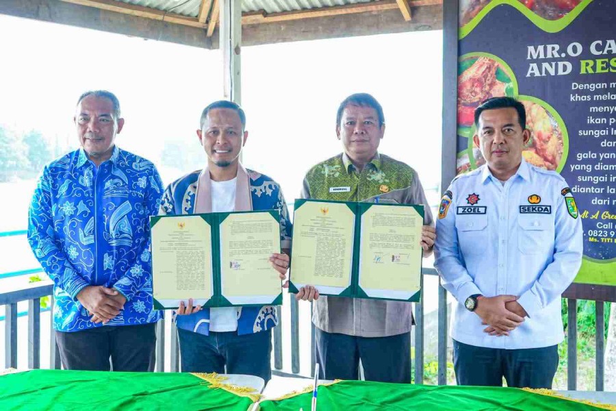 Pekanbaru dan Inhu Resmi Jalin Kolaborasi, Walikota Agung: Perkuat Ekonomi Antar-Daerah