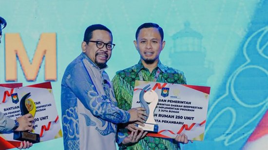 Raih Juara II Program 3 Juta Rumah, Pekanbaru Dapat Bantuan Bedah 250 Rumah