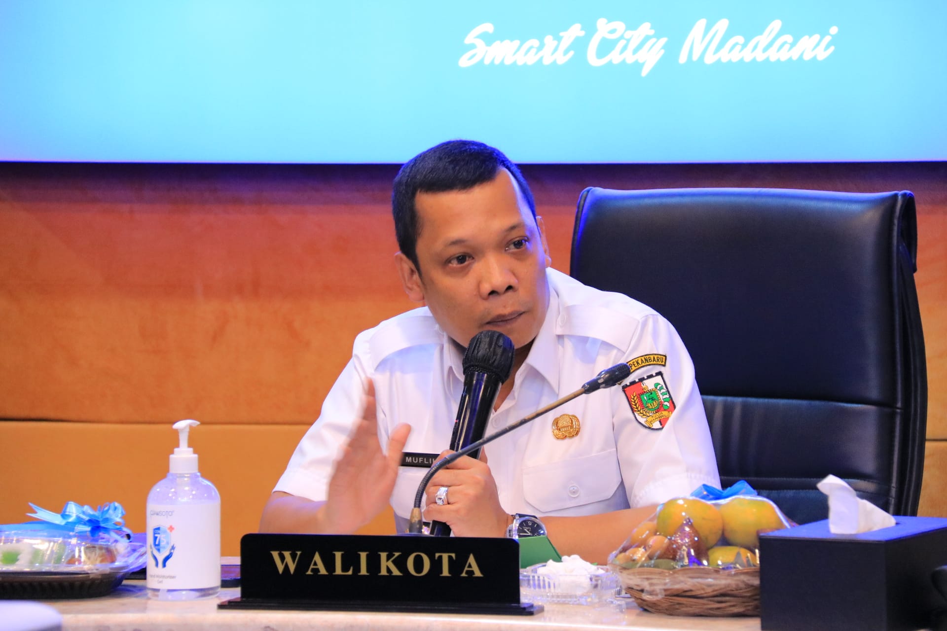 Walikota Koordinasi Polresta Terkait Kriminalitas di Pekanbaru