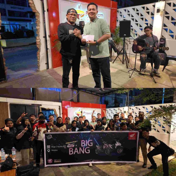 30 Bikers dari Sejumlah Komunitas Honda Beat Ramaikan Iven “BeAT and Battle”