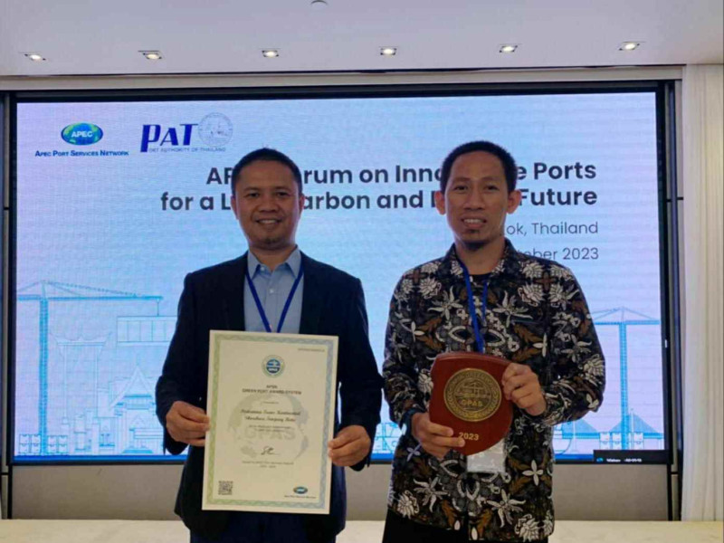 Inisiasi Green Port Diakui Secara Global, PTK Raih Penghargaan Tingkat Asia Pasifik