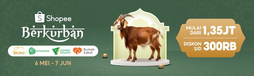 Lengkapi Ibadah Idul Adha 1446 H Lewat Shopee Berkurban 2025